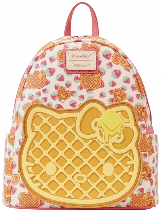 Mini sac à dos Hello Kitty Gaufre pour le Petit-déjeuner Loungefly