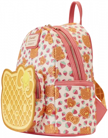 Mini sac à dos Hello Kitty Gaufre pour le Petit-déjeuner Loungefly