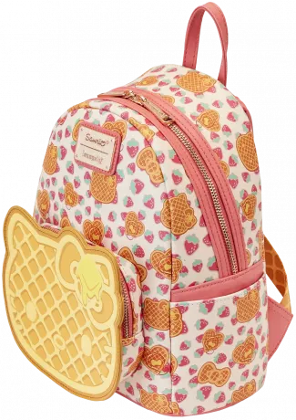 Mini sac à dos Hello Kitty Gaufre pour le Petit-déjeuner Loungefly