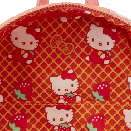 Mini sac à dos Hello Kitty Gaufre pour le Petit-déjeuner Loungefly