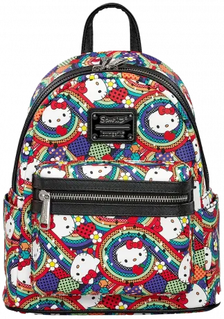 Mini sac à dos Hello Kitty Imprimé Abstrait Loungefly