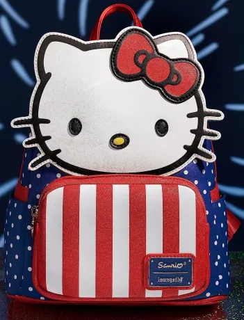 Mini sac à dos Hello Kitty Patriotique Cosplay Loungefly