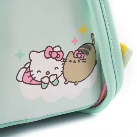 Mini sac à dos Hello Kitty &amp; Pusheen Ballons et Arc-en-ciel Loungefly