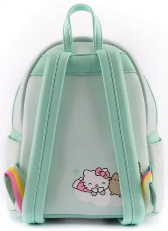 Mini sac à dos Hello Kitty &amp; Pusheen Ballons et Arc-en-ciel Loungefly