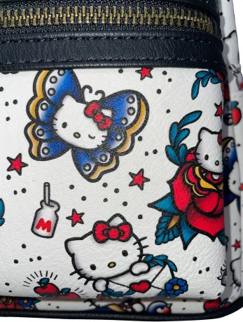 Mini sac à dos Hello Kitty Tatouage Impression Intégrale Loungefly