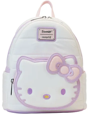 Mini sac à dos Hello Kitty Texture matelassée Loungefly