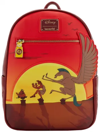 Mini sac à dos Hercule 25ème Anniversaire Le Coucher du Soleil Loungefly