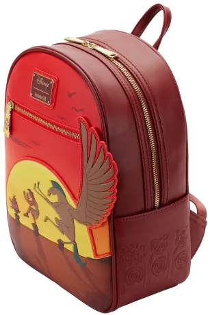 Mini sac à dos Hercule 25ème Anniversaire Le Coucher du Soleil Loungefly