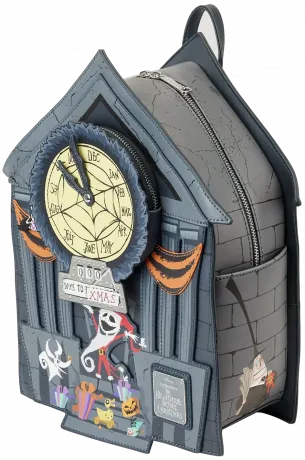 Mini sac à dos Hôtel de Ville 30ème Anniversaire Glow Loungefly