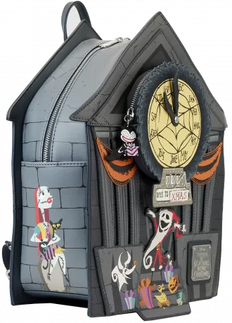 Mini sac à dos Hôtel de Ville 30ème Anniversaire Glow Loungefly