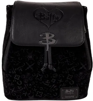 Mini sac à dos Impression Intégrale Cordon de serrage en velours Loungefly