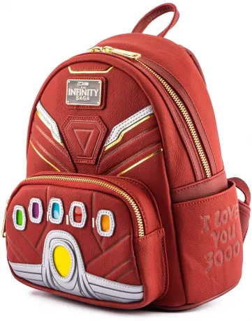 Mini sac à dos Iron Man Gant de l&#039;Infini Light Up Loungefly
