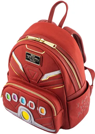 Mini sac à dos Iron Man Gant de l&#039;Infini Light Up Loungefly