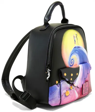 Mini sac à dos Jack et Sally Colline en Spirale Loungefly