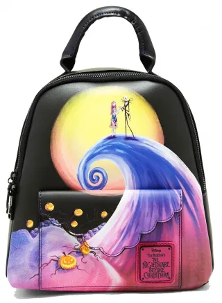 Mini sac à dos Jack et Sally Colline en Spirale Loungefly