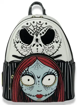 Mini sac à dos Jack et Sally Crâne de Sucre (Calavera) Cosplay Loungefly