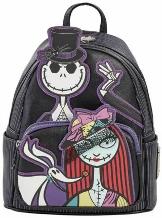 Mini sac à dos Jack et Sally Elégant Loungefly