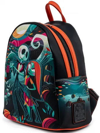 Mini sac à dos Jack et Sally Tout Simplement Faits Pour Être Ensemble Loungefly