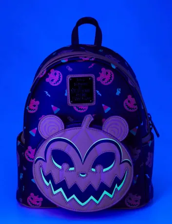 Mini sac à dos Jack-o-Lantern Scary Teddy Glow Loungefly