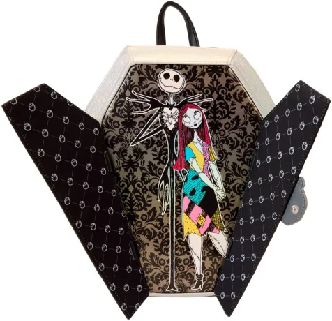 Mini sac à dos Jack &amp; Sally Cercueil Loungefly