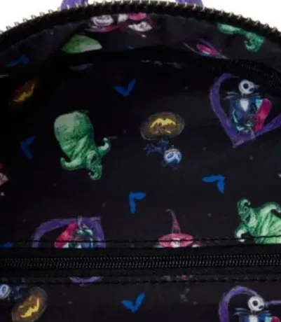 Mini sac à dos Jack Skellington et Sally Glow Loungefly