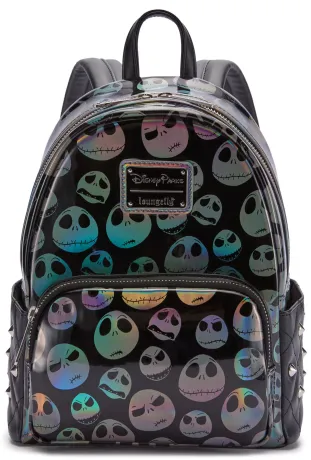Mini sac à dos Jack Skellington holographique Impression intégrale Loungefly