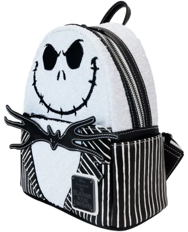 Mini sac à dos Jack Skellington Sequin Cosplay Loungefly