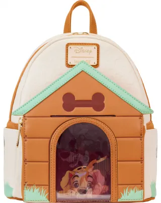 Mini sac à dos J&#039;aime les chiens de Disney Niche pour chien Lenticulaire Loungefly
