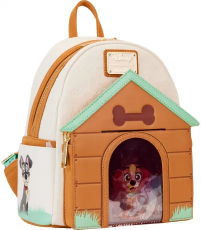 Mini sac à dos J&#039;aime les chiens de Disney Niche pour chien Lenticulaire Loungefly