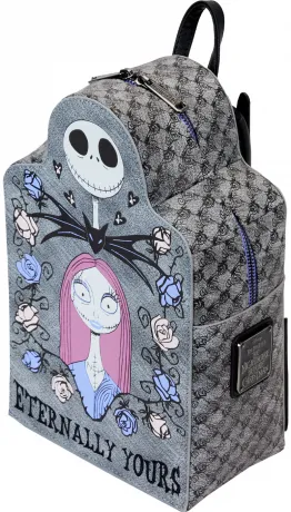 Mini sac à dos Jack et Sally Pierre tombale &quot;Eternally Yours&quot; Loungefly
