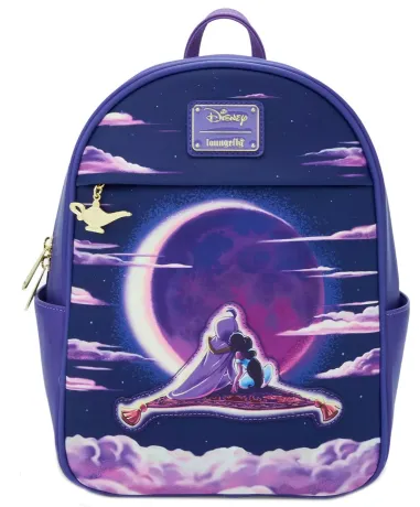 Mini sac à dos Jasmine &amp; Aladdin Tapis Volant Loungefly