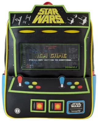 Mini sac à dos Jeu Vidéo Vintage Lenticulaire Loungefly