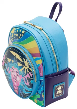Mini sac à dos Jimi Hendrix Paysage Psychédélique Glow Loungefly