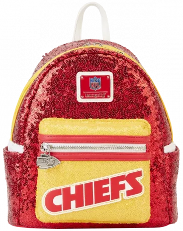 Mini sac à dos Kansas City Chiefs Sequin Loungefly
