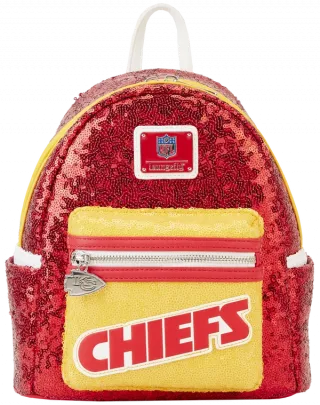 Mini sac à dos Kansas City Chiefs Sequin Loungefly
