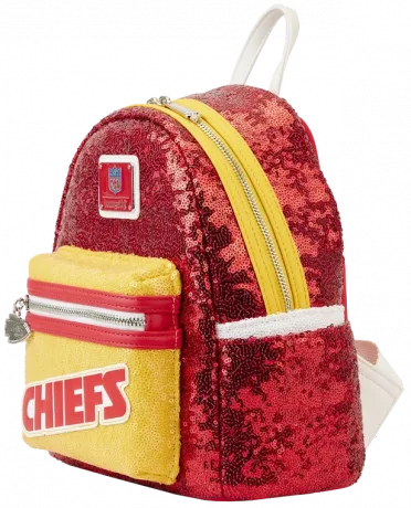 Mini sac à dos Kansas City Chiefs Sequin Loungefly