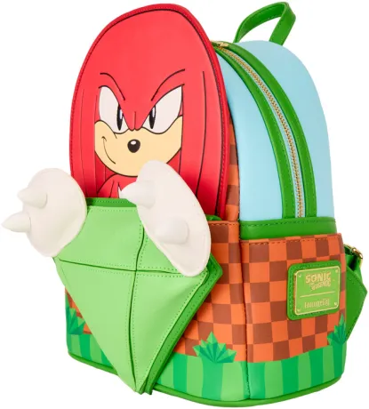 Mini sac à dos Knuckles Émeraudes Loungefly