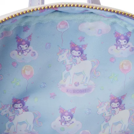 Mini sac à dos Kuromi Carnaval Licorne Loungefly