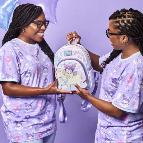 Mini sac à dos Kuromi Carnaval Licorne Loungefly