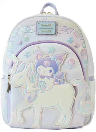 Mini sac à dos Kuromi Carnaval Licorne Loungefly