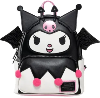 Mini sac à dos Kuromi Diabolique Ailes Cosplay Loungefly