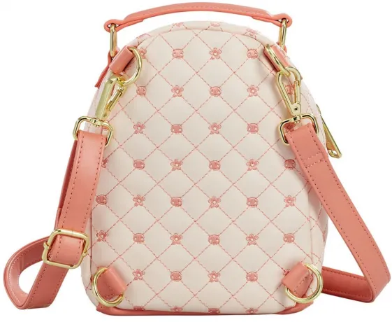 Mini sac à dos Kuromi et My Melody Crânes et Fleurs Loungefly