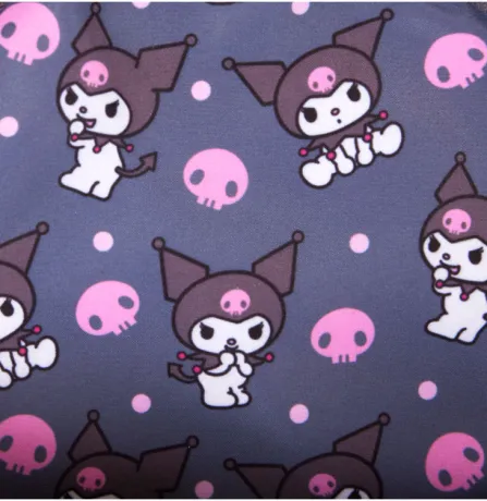 Mini sac à dos Kuromi Monochrome Cosplay Convertible Loungefly