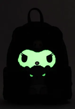 Mini sac à dos Kuromi Ourson Cosplay Glow Loungefly
