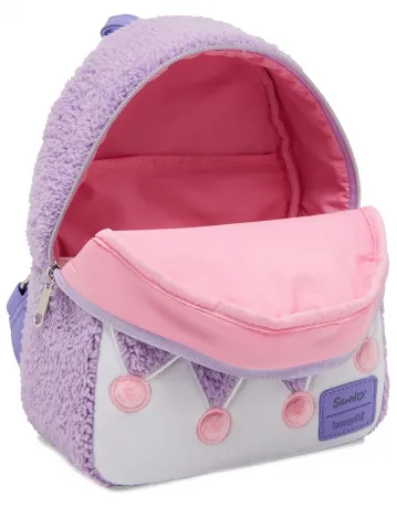 Mini sac à dos Kuromi Rose Pastel Peluche Cosplay Loungefly