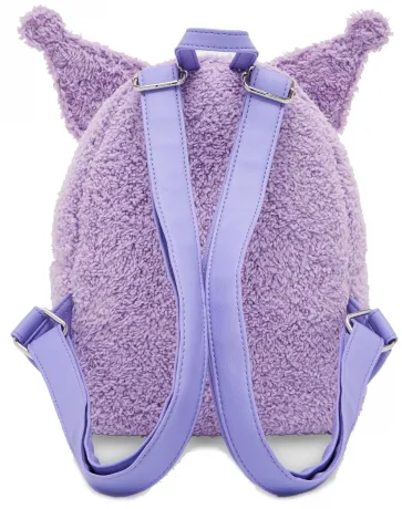 Mini sac à dos Kuromi Rose Pastel Peluche Cosplay Loungefly