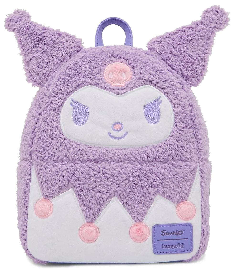 Précommande : KUROMI - Sac à Dos Peluche - 30x17x11cm