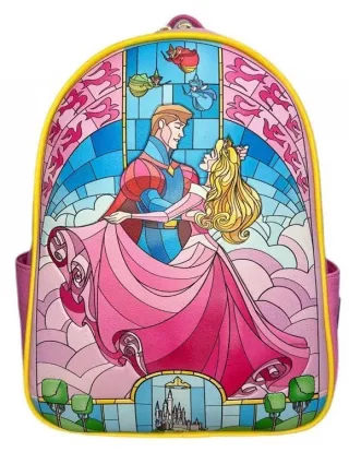Mini sac à dos La Belle au Bois Dormant Vitrail Loungefly