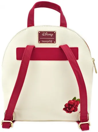 Mini sac à dos La Belle et la Bête Audacieuse comme une Rose Loungefly