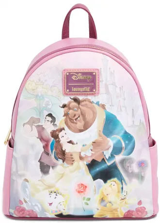 Mini sac à dos La Belle et la Bête Portrait Loungefly